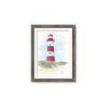 Picture of Red Lighthouse _GroupedProduct_Rectangle_Portrait_Framed_Matted_