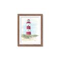 Picture of Red Lighthouse _GroupedProduct_Rectangle_Portrait_Framed_Matted_