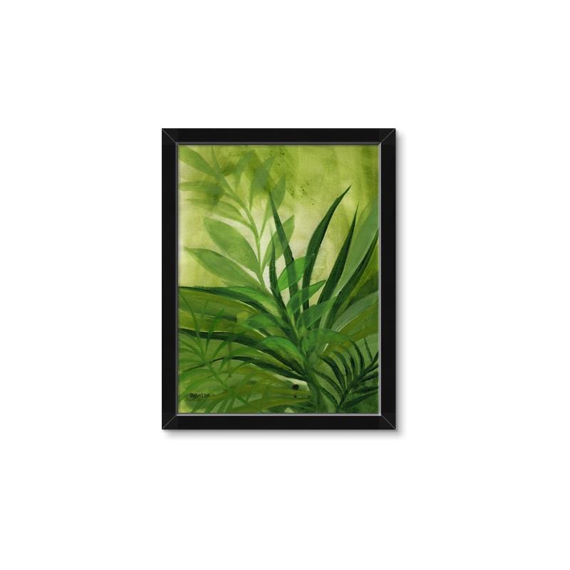 Picture of Fresh Palm Leaves I _GroupedProduct_Rectangle_Portrait_Framed_Matted_