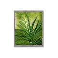 Picture of Fresh Palm Leaves I _GroupedProduct_Rectangle_Portrait_Framed_Matted_