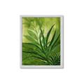 Picture of Fresh Palm Leaves I _GroupedProduct_Rectangle_Portrait_Framed_Matted_