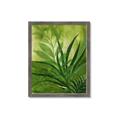 Picture of Fresh Palm Leaves I _GroupedProduct_Rectangle_Portrait_Framed_Matted_