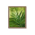 Picture of Fresh Palm Leaves I _GroupedProduct_Rectangle_Portrait_Framed_Matted_