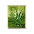 Picture of Fresh Palm Leaves I _GroupedProduct_Rectangle_Portrait_Framed_Matted_