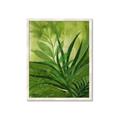 Picture of Fresh Palm Leaves I _GroupedProduct_Rectangle_Portrait_Framed_Matted_