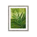 Picture of Fresh Palm Leaves I _GroupedProduct_Rectangle_Portrait_Framed_Matted_