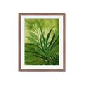 Picture of Fresh Palm Leaves I _GroupedProduct_Rectangle_Portrait_Framed_Matted_