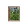 Picture of Fresh Palm Leaves II _GroupedProduct_Rectangle_Portrait_Framed_Matted_