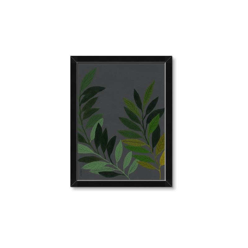 Picture of Vein Leaves II _GroupedProduct_Rectangle_Portrait_Framed_Matted_