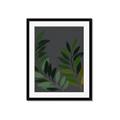 Picture of Vein Leaves II _GroupedProduct_Rectangle_Portrait_Framed_Matted_