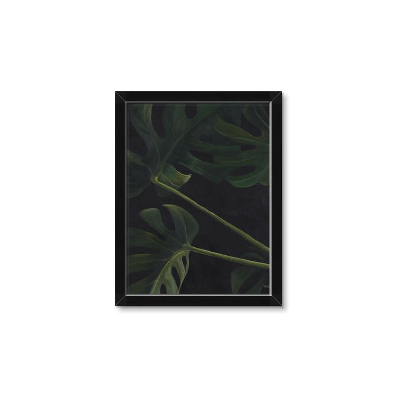 Picture of Tropical Palm Leaves I _GroupedProduct_Rectangle_Portrait_Framed_Matted_