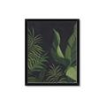 Picture of Tropical Palm Leaves II _GroupedProduct_Rectangle_Portrait_Framed_Matted_