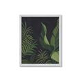 Picture of Tropical Palm Leaves II _GroupedProduct_Rectangle_Portrait_Framed_Matted_