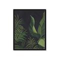 Picture of Tropical Palm Leaves II _GroupedProduct_Rectangle_Portrait_Framed_Matted_