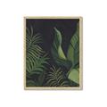 Picture of Tropical Palm Leaves II _GroupedProduct_Rectangle_Portrait_Framed_Matted_