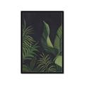 Picture of Tropical Palm Leaves II _GroupedProduct_Rectangle_Portrait_Framed_Matted_
