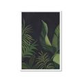 Picture of Tropical Palm Leaves II _GroupedProduct_Rectangle_Portrait_Framed_Matted_