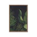 Picture of Tropical Palm Leaves II _GroupedProduct_Rectangle_Portrait_Framed_Matted_