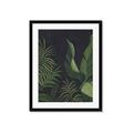 Picture of Tropical Palm Leaves II _GroupedProduct_Rectangle_Portrait_Framed_Matted_