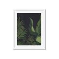 Picture of Tropical Palm Leaves II _GroupedProduct_Rectangle_Portrait_Framed_Matted_