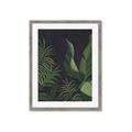Picture of Tropical Palm Leaves II _GroupedProduct_Rectangle_Portrait_Framed_Matted_