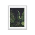 Picture of Tropical Palm Leaves II _GroupedProduct_Rectangle_Portrait_Framed_Matted_