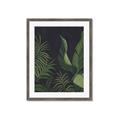 Picture of Tropical Palm Leaves II _GroupedProduct_Rectangle_Portrait_Framed_Matted_