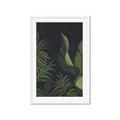 Picture of Tropical Palm Leaves II _GroupedProduct_Rectangle_Portrait_Framed_Matted_