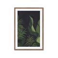 Picture of Tropical Palm Leaves II _GroupedProduct_Rectangle_Portrait_Framed_Matted_