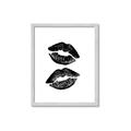 Picture of Kisses _GroupedProduct_Rectangle_Portrait_Framed_Matted_