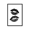 Picture of Kisses _GroupedProduct_Rectangle_Portrait_Framed_Matted_