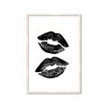 Picture of Kisses _GroupedProduct_Rectangle_Portrait_Framed_Matted_