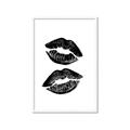 Picture of Kisses _GroupedProduct_Rectangle_Portrait_Framed_Matted_