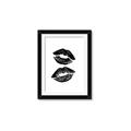 Picture of Kisses _GroupedProduct_Rectangle_Portrait_Framed_Matted_