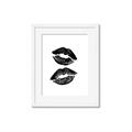 Picture of Kisses _GroupedProduct_Rectangle_Portrait_Framed_Matted_