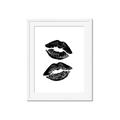 Picture of Kisses _GroupedProduct_Rectangle_Portrait_Framed_Matted_