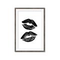 Picture of Kisses _GroupedProduct_Rectangle_Portrait_Framed_Matted_