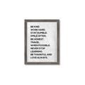 Picture of Be Kind II _GroupedProduct_Rectangle_Portrait_Framed_Matted_