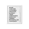 Picture of Be Kind II _GroupedProduct_Rectangle_Portrait_Framed_Matted_