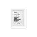 Picture of Be Kind II _GroupedProduct_Rectangle_Portrait_Framed_Matted_