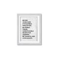 Picture of Be Kind II _GroupedProduct_Rectangle_Portrait_Framed_Matted_