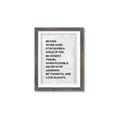 Picture of Be Kind II _GroupedProduct_Rectangle_Portrait_Framed_Matted_