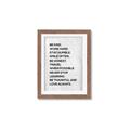 Picture of Be Kind II _GroupedProduct_Rectangle_Portrait_Framed_Matted_