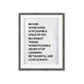 Picture of Be Kind II _GroupedProduct_Rectangle_Portrait_Framed_Matted_