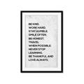 Picture of Be Kind II _GroupedProduct_Rectangle_Portrait_Framed_Matted_