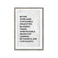 Picture of Be Kind II _GroupedProduct_Rectangle_Portrait_Framed_Matted_