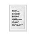 Picture of Be Kind II _GroupedProduct_Rectangle_Portrait_Framed_Matted_