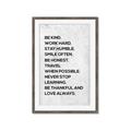 Picture of Be Kind II _GroupedProduct_Rectangle_Portrait_Framed_Matted_
