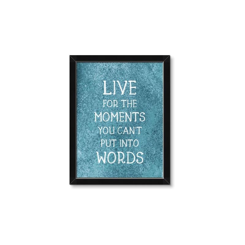 Picture of Live For The Moments II _GroupedProduct_Rectangle_Portrait_Framed_Matted_