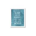 Picture of Live For The Moments II _GroupedProduct_Rectangle_Portrait_Framed_Matted_